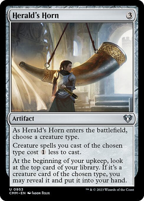 Herald's Horn (cmm) (Commander Deck)