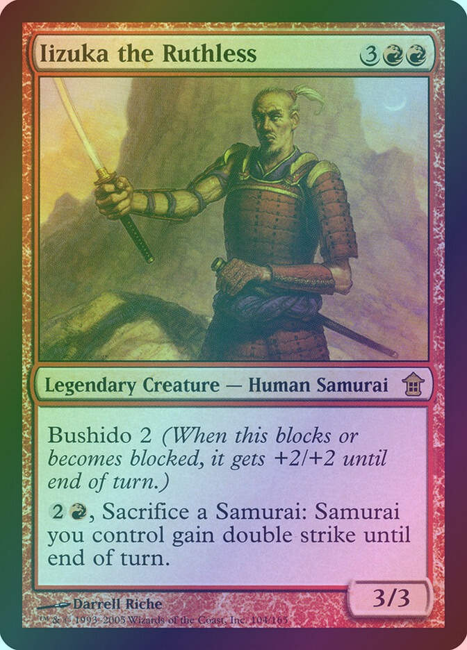 Iizuka the Ruthless (SOK) (104) / Foil