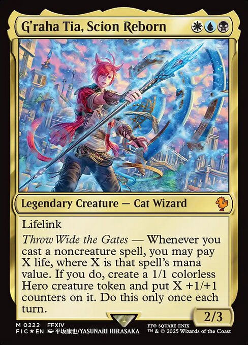G'raha Tia, Scion Reborn (FIC) (222) / Surge Foil