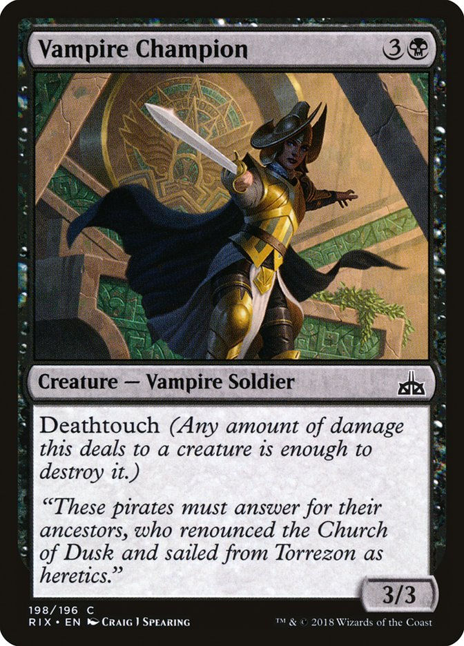 Vampire Champion (RIX) (198)