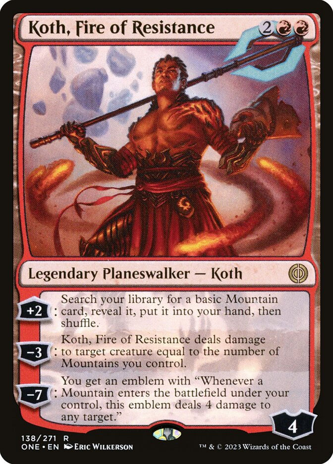 Koth, Fire of Resistance (ONE) (138)