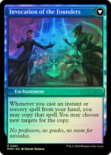 Invasion of Arcavios // Invocation of the Founders (mom) / Foil — cara 2 de 2