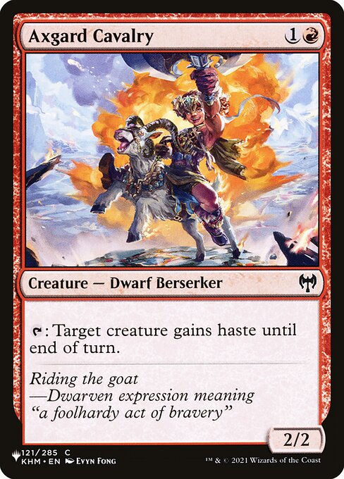 Axgard Cavalry (PLST) (KHM-121)