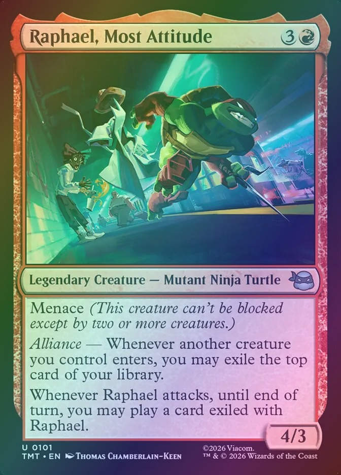 Raphael, Most Attitude (TMT) (101) / Foil