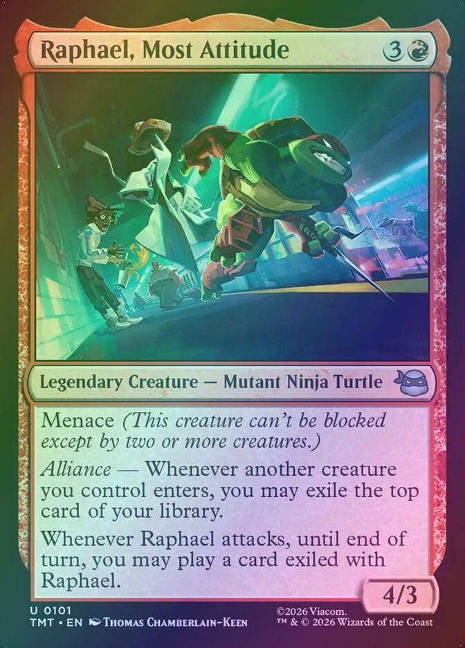 Raphael, Most Attitude (TMT) (101) / Foil