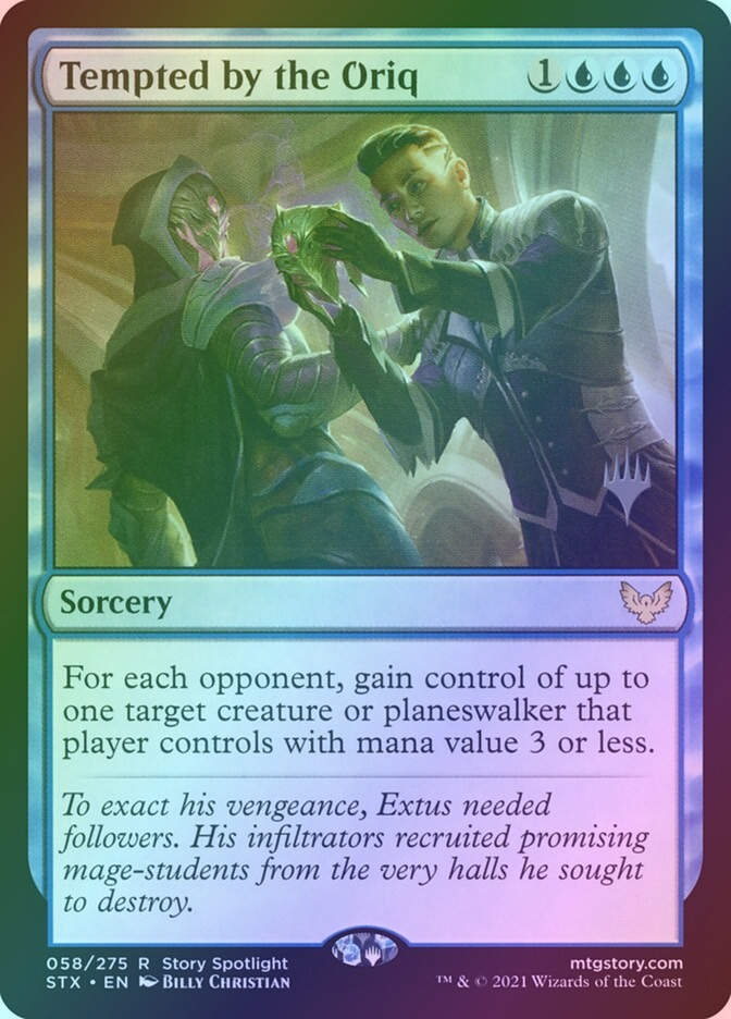 Tempted by the Oriq (PSTX) (58p) / Foil