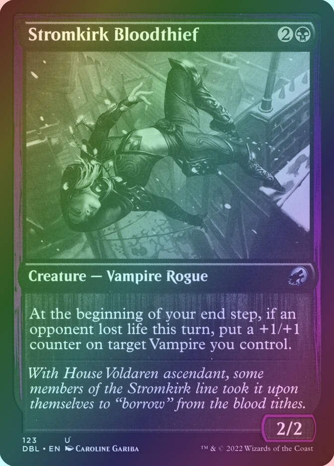 Stromkirk Bloodthief (DBL) (123) / Foil
