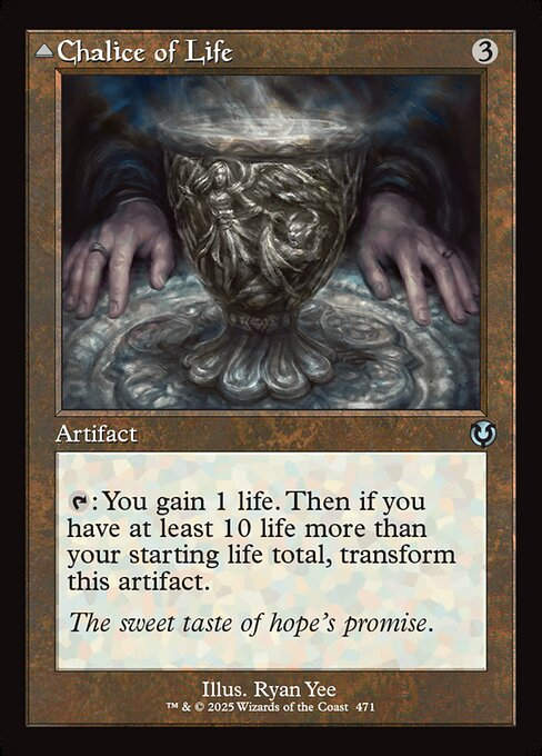 Chalice of Life // Chalice of Death (INR) (471) / Retro Frame