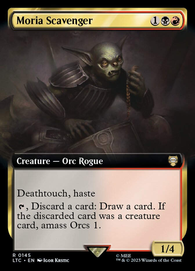 Moria Scavenger (LTC) (145) / Extended Art