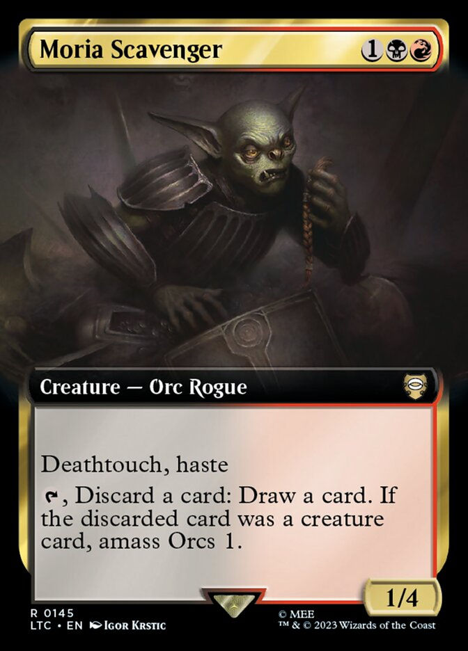 Moria Scavenger (LTC) (145) / Extended Art
