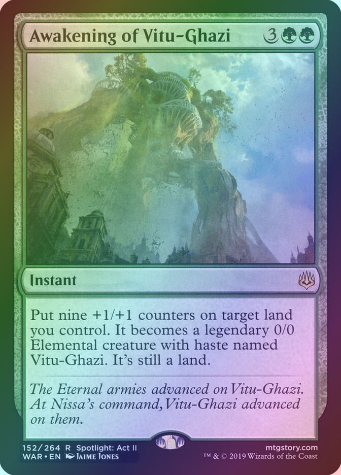 Awakening of Vitu-Ghazi (WAR) (152) / Foil