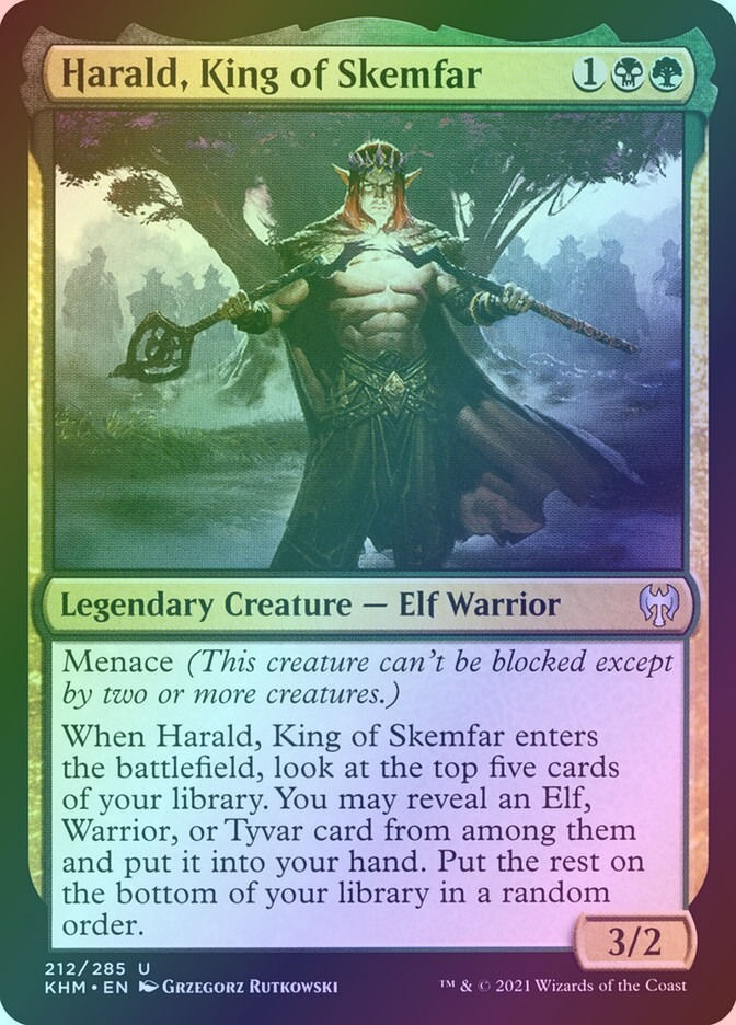 Harald, King of Skemfar (KHM) (212) / Foil