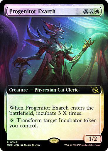 Progenitor Exarch (mom_348) / Extended Art / Foil