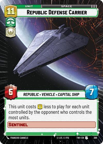 Republic Defense Carrier (Hyperspace) (TWI) (369)