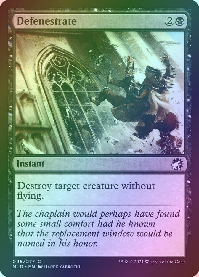 Defenestrate (MID) (95) / Foil