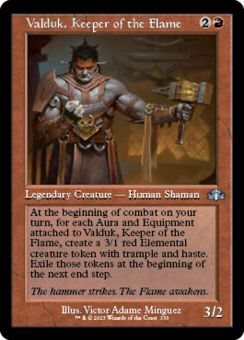 Valduk, Keeper of the Flame (DMR) / Showcase