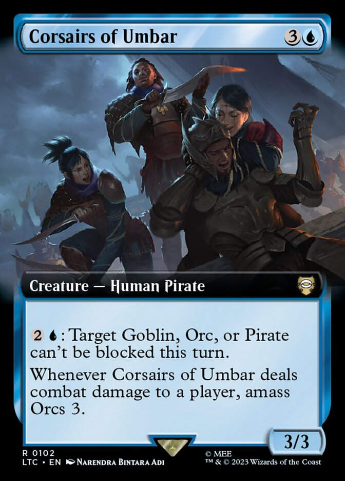 Corsairs of Umbar (LTC) (102) / Extended Art