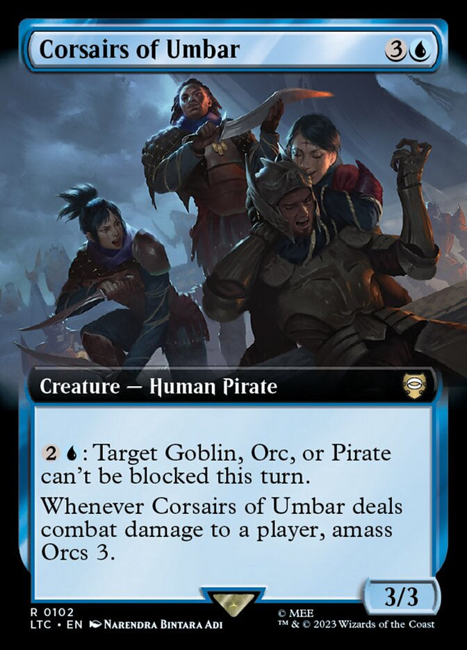 Corsairs of Umbar (LTC) (102) / Extended Art