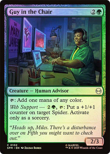 Guy in the Chair (SPM) (102) / Foil