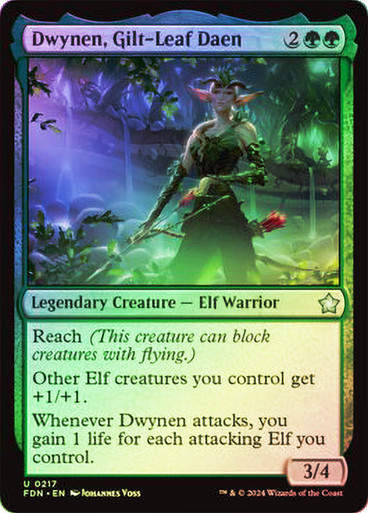 Dwynen, Gilt-Leaf Daen (FDN) (217) / Foil