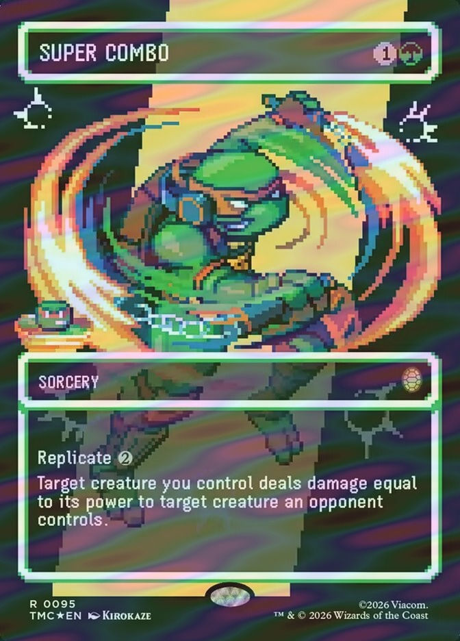 Super Combo (TMC) (95) / Borderless / Surge Foil