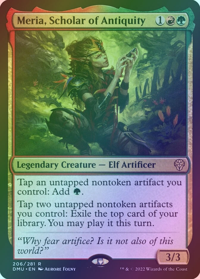 Meria, Scholar of Antiquity (DMU) (206) / Foil