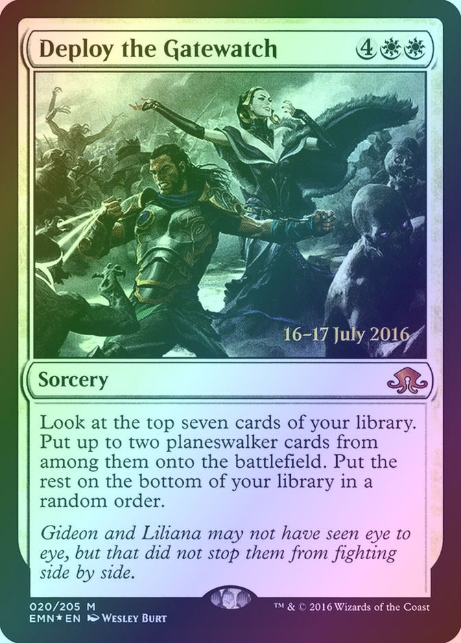 Deploy the Gatewatch (PEMN) (20s) / Foil