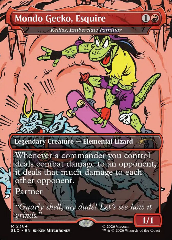 Kediss, Emberclaw Familiar (SLD) (2364) / Borderless