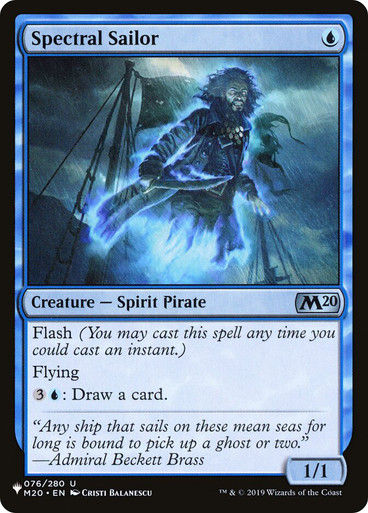 Spectral Sailor (PLST) (M20-76)