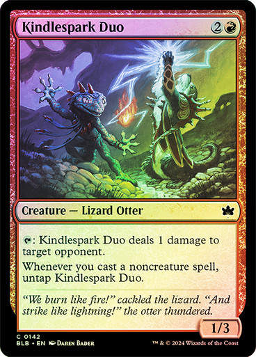 Kindlespark Duo (blb) (142) / Foil