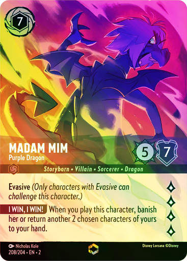 Madam Mim - Purple Dragon (Enchanted) (LOR_ROF)