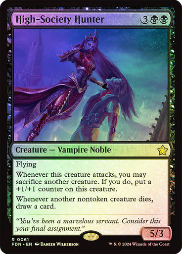 High-Society Hunter (FDN) (61) / Foil