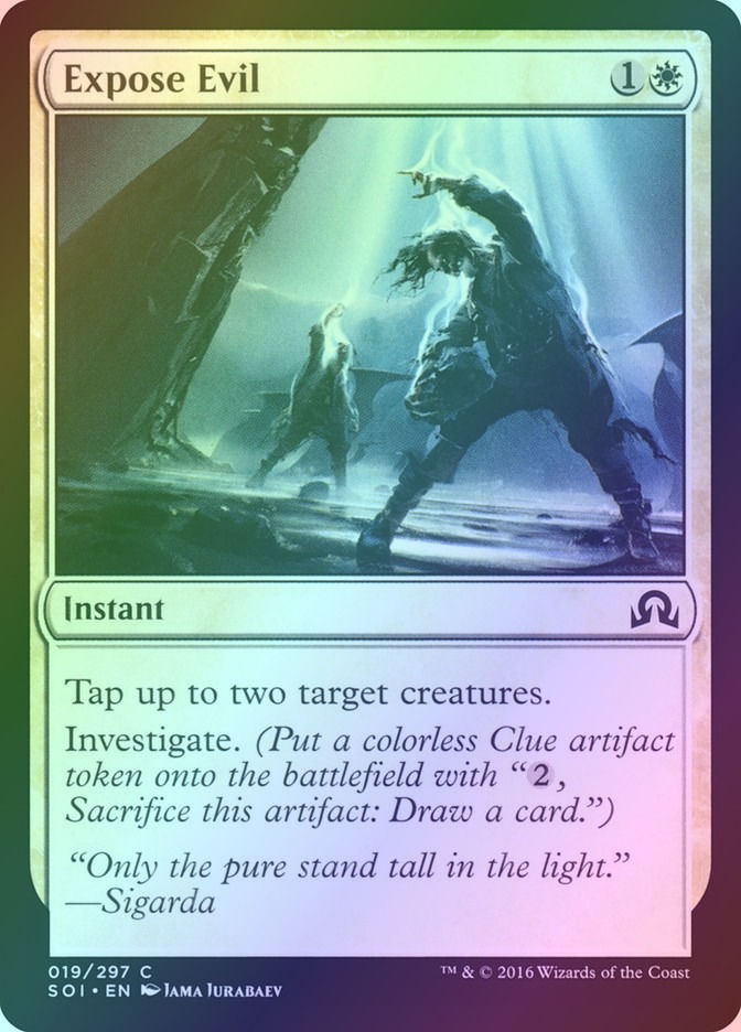Expose Evil (SOI) (19) / Foil