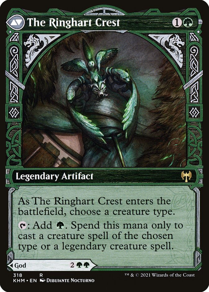 Kolvori, God of Kinship // The Ringhart Crest (KHM) (318) / Showcase — cara 2 de 2