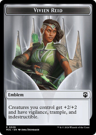 Forest Dryad // Vivien Reid Emblem (TM3C) / Ripple Foil — cara 2 de 2