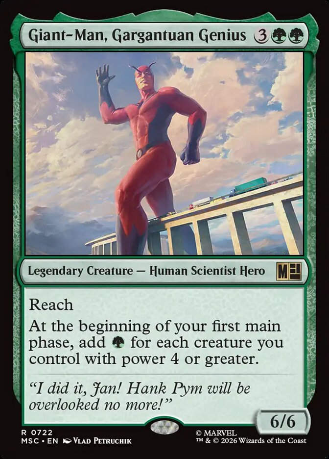 Giant-Man, Gargantuan Genius (MSC) (722)