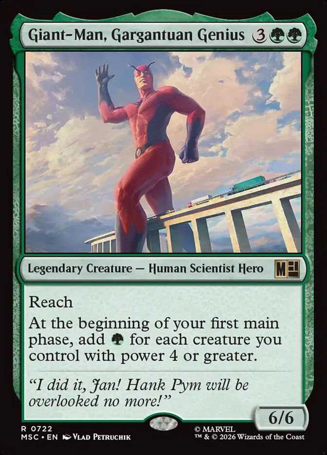Giant-Man, Gargantuan Genius (MSC) (722)