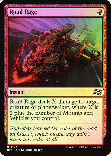 Road Rage (DFT) (145) / Foil