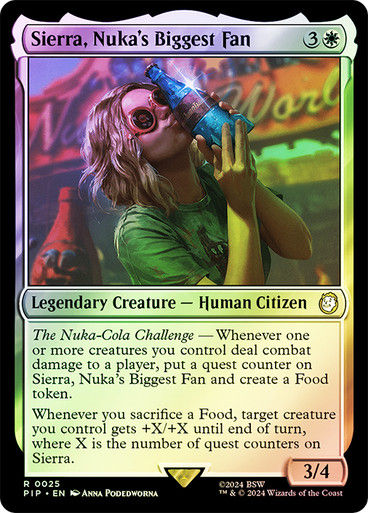 Sierra, Nuka's Biggest Fan (pip) (25) / Foil