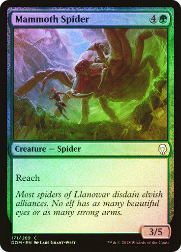 Mammoth Spider (DOM) (171) / Foil