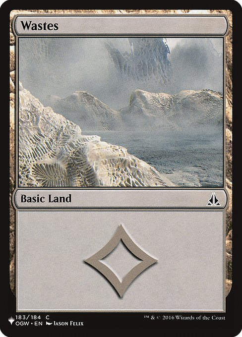 Wastes (PLST) (OGW-183)