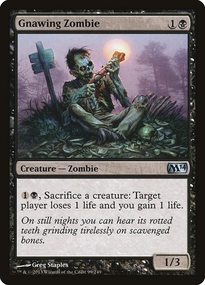 Gnawing Zombie (M14) (99)