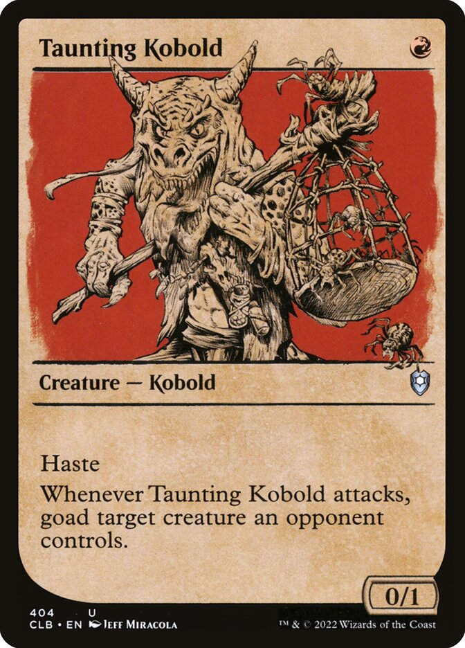 Taunting Kobold (CLB) (404) / Showcase