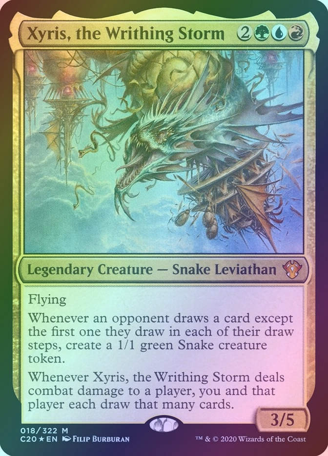 Xyris, the Writhing Storm (C20) (18) / Foil
