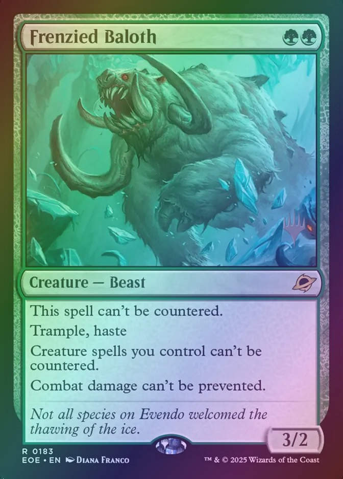 Frenzied Baloth (PEOE) (183p) / Foil