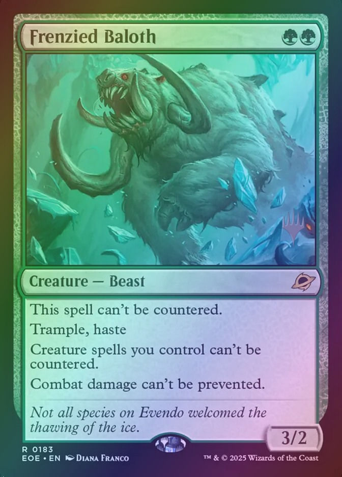 Frenzied Baloth (PEOE) (183p) / Foil