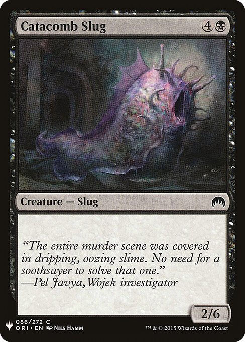 Catacomb Slug (PLST) (ORI-86)