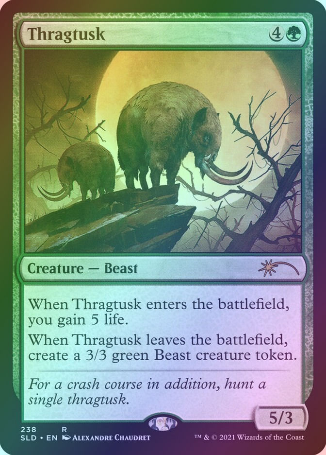 Thragtusk (SLD) (238) / Foil