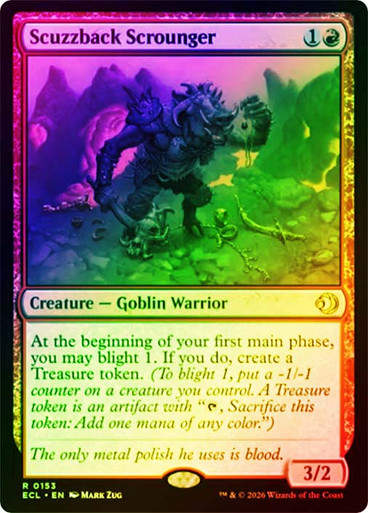 Scuzzback Scrounger (ECL) (153) / Foil