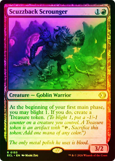 Scuzzback Scrounger (ECL) (153) / Foil